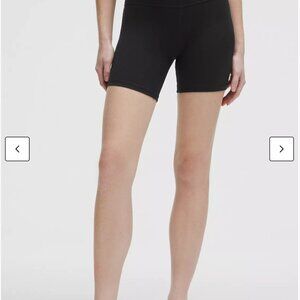 Lululemon Align High Rise Black Bike Shorts- Size 6